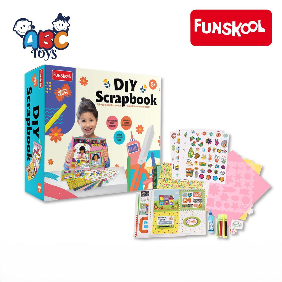 FUNSKOOL DIY SCRAP BOOK, Age 5+