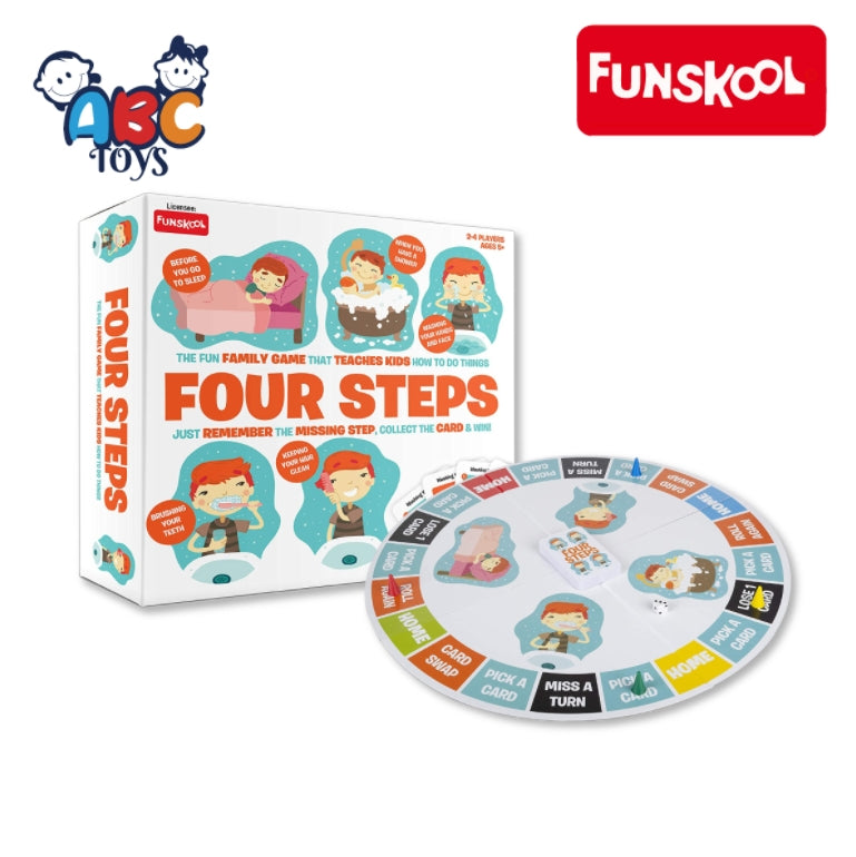 FUNSKOOL FOUR STEPS GAME, Ages 5+