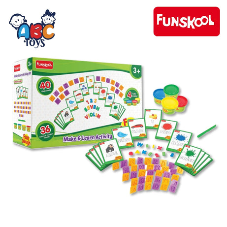 FUNSKOOL FUNDOUGH MAKE LEARN ACTIVITY KIT, Age 3+