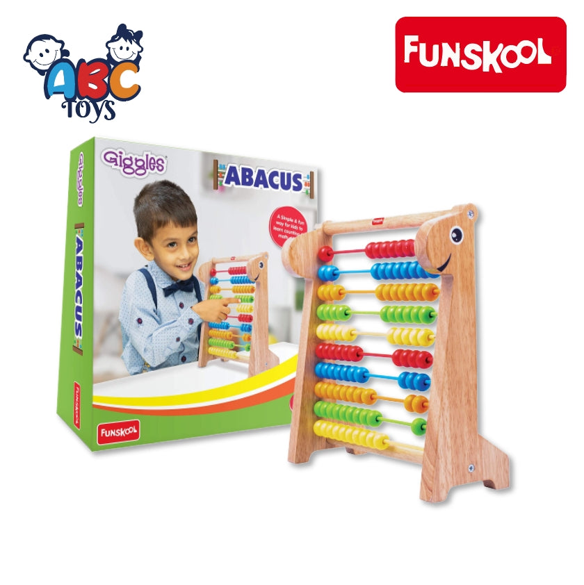FUNSKOOL GIRAFFE ABACUS, Age 3+