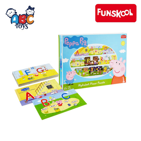 FUNSKOOL PEPPA PIG ALPHABET FLOOR PUZZLE 56pcs, Ages 3+