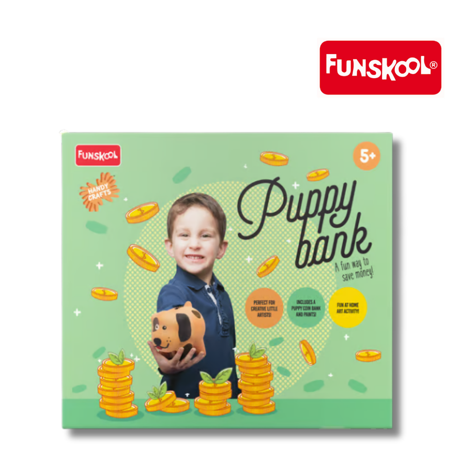 FUNSKOOL PUPPY COIN BANK (Damaged Box)