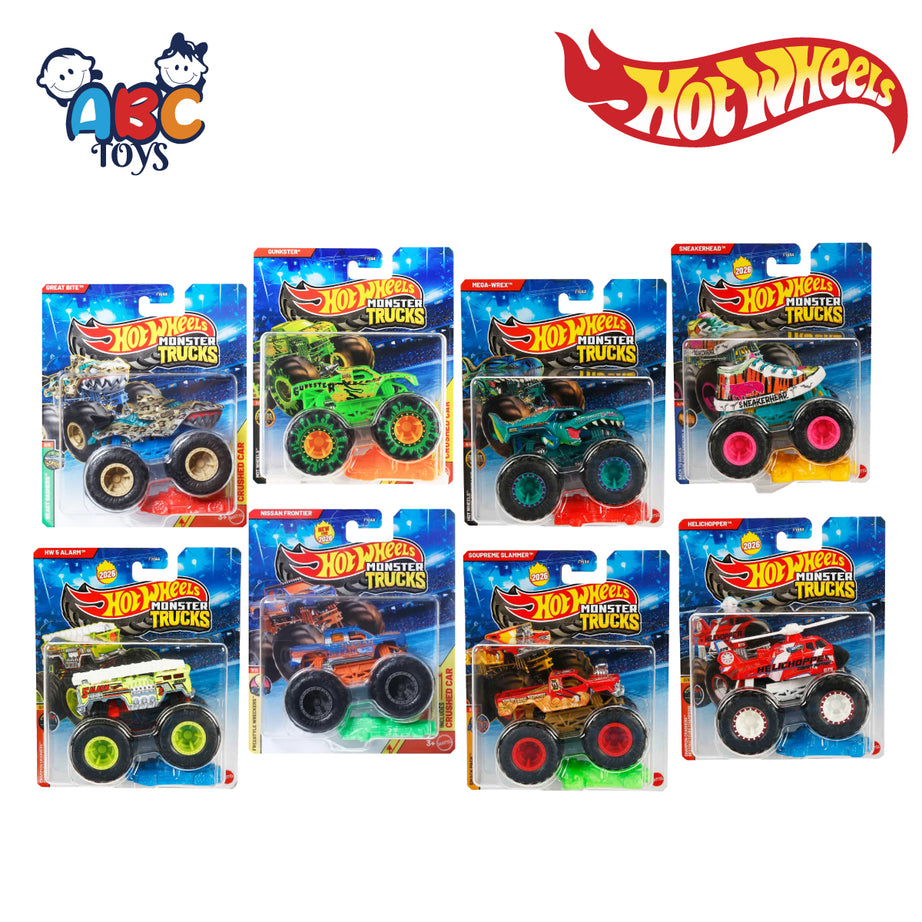 Hot Wheels FYJ44 Monster Trucks Asst, Ages 5+