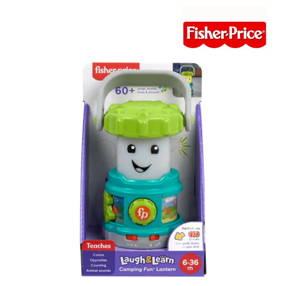 Fisher Price GJW34 L&L Camping Fun Lantern (Damaged Box)
