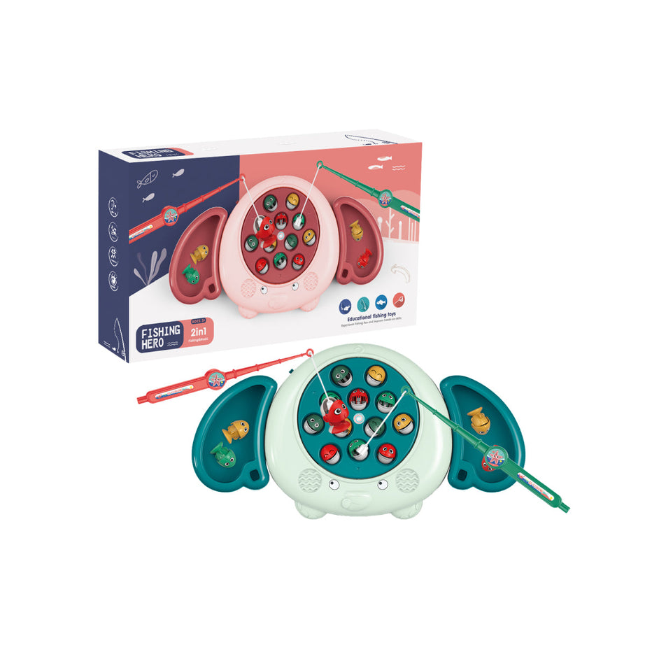 Toybliss Fishing Hero 2 in 1 Game (156-12C), Ages 3+