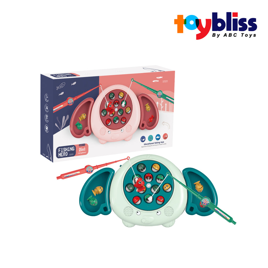 Toybliss Fishing Hero 2 in 1 Game (156-12C), Ages 3+
