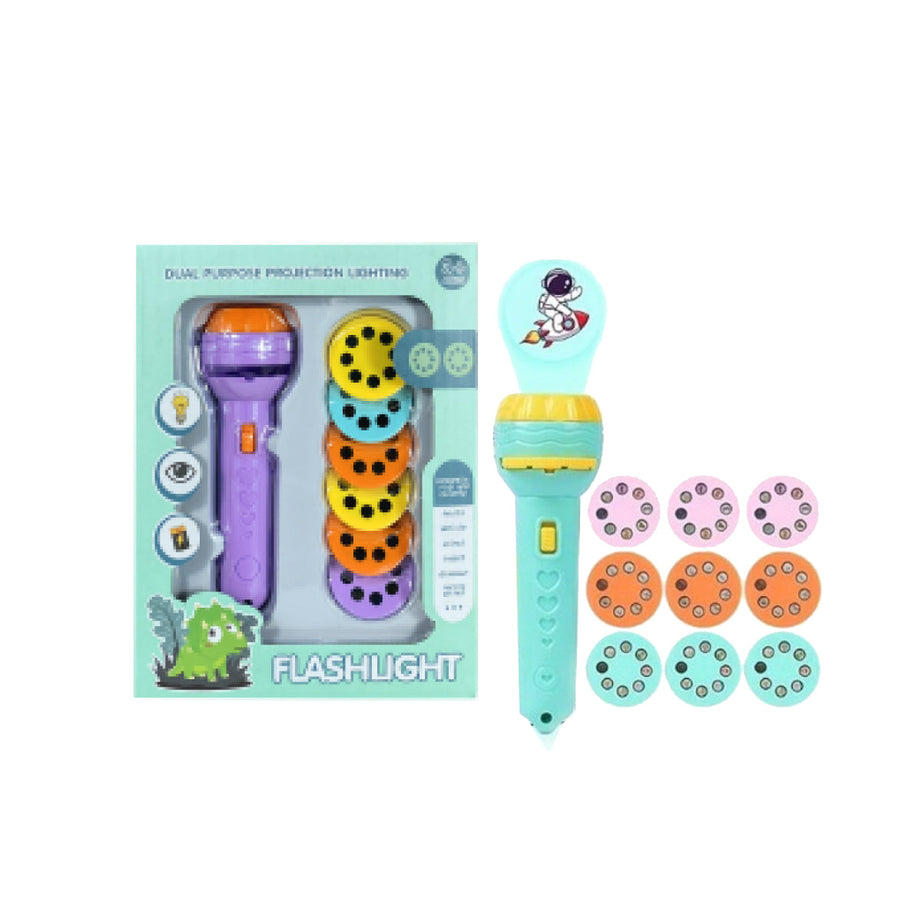 Toybliss Flashlight Dual Purpose Projection Toy (6611-1), Ages 3+