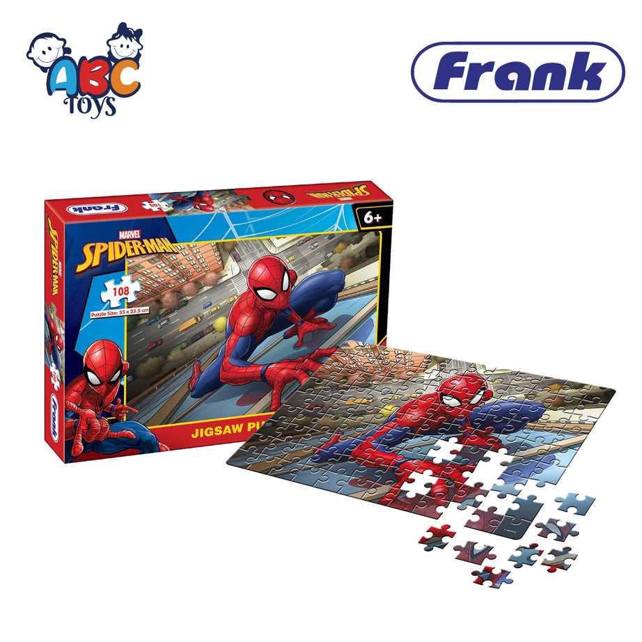 Frank 90149 Marvel Spider Man (108 Pcs ), Age 6+