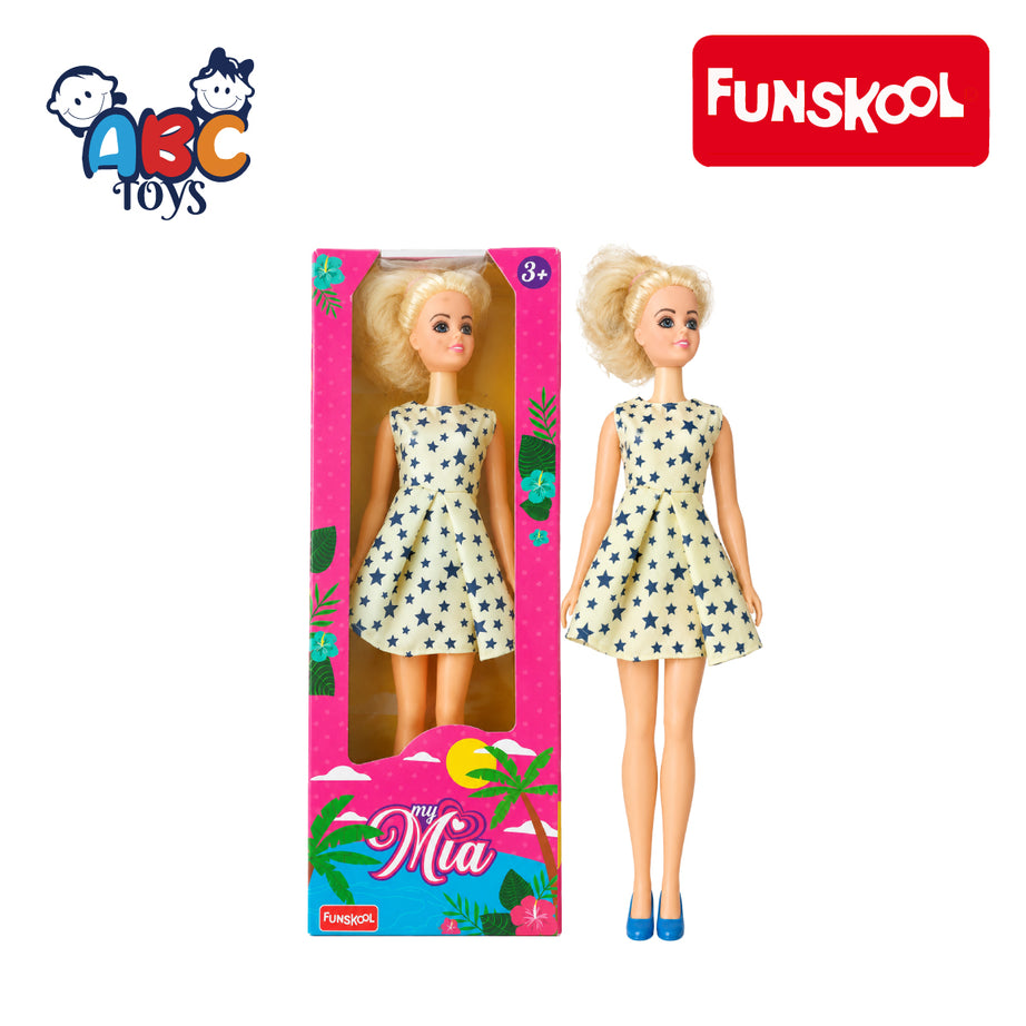 Funskool Mia Fashion Doll, Ages 3+ (Damage Box)
