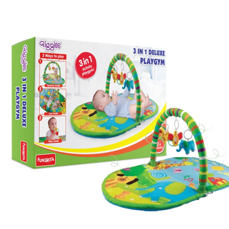 Funskool 3 In 1 Deluxe Play Gym, Age 2m+