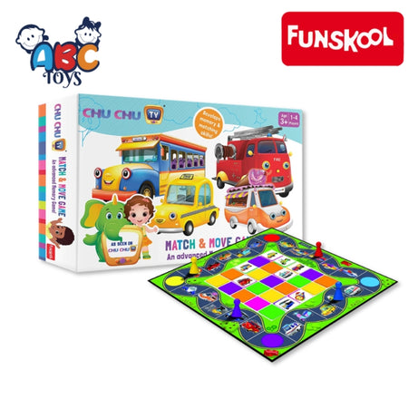 Funskool CHU CHU Match And Move Games, Age 3+