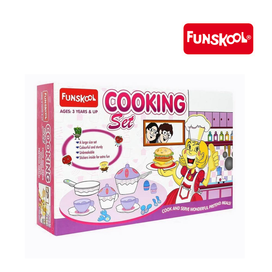 Funskool Cooking Set, (Damaged Box)