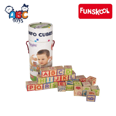 Funskool Giggles Info Cubes, Age 3+ (Damage Box)