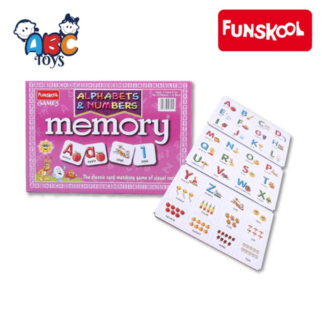 Funskool Memory Alphabets & Nos New, Ages 3+
