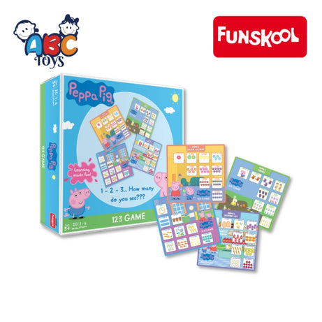 Funskool PEPPA PIG - 123 GAME , Ages 3+