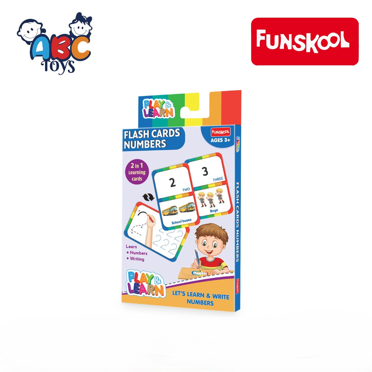 Funskool P&L Flash Cards Numbers, Ages 3+