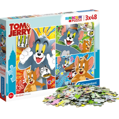 Funskool TOM & JERRY LEMON SQUASH 4IN1 PUZZLE, Age 4+