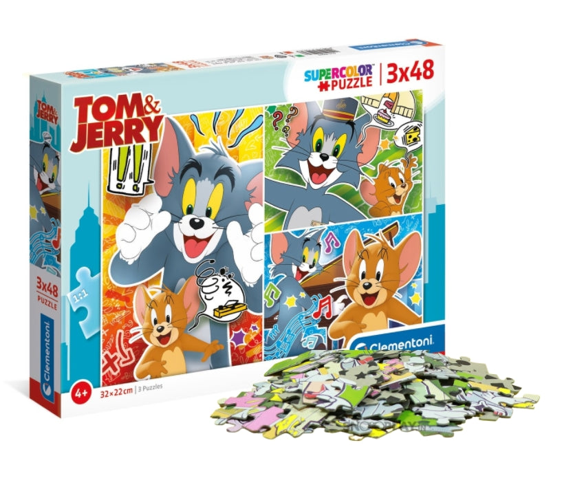 Funskool TOM & JERRY LEMON SQUASH 4IN1 PUZZLE, Age 4+