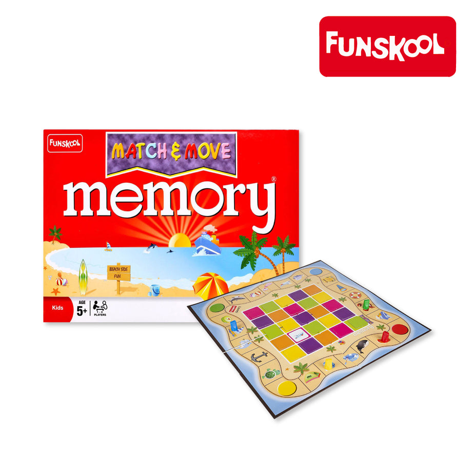 Fusnkool Memory Match & Move, Ages 3+