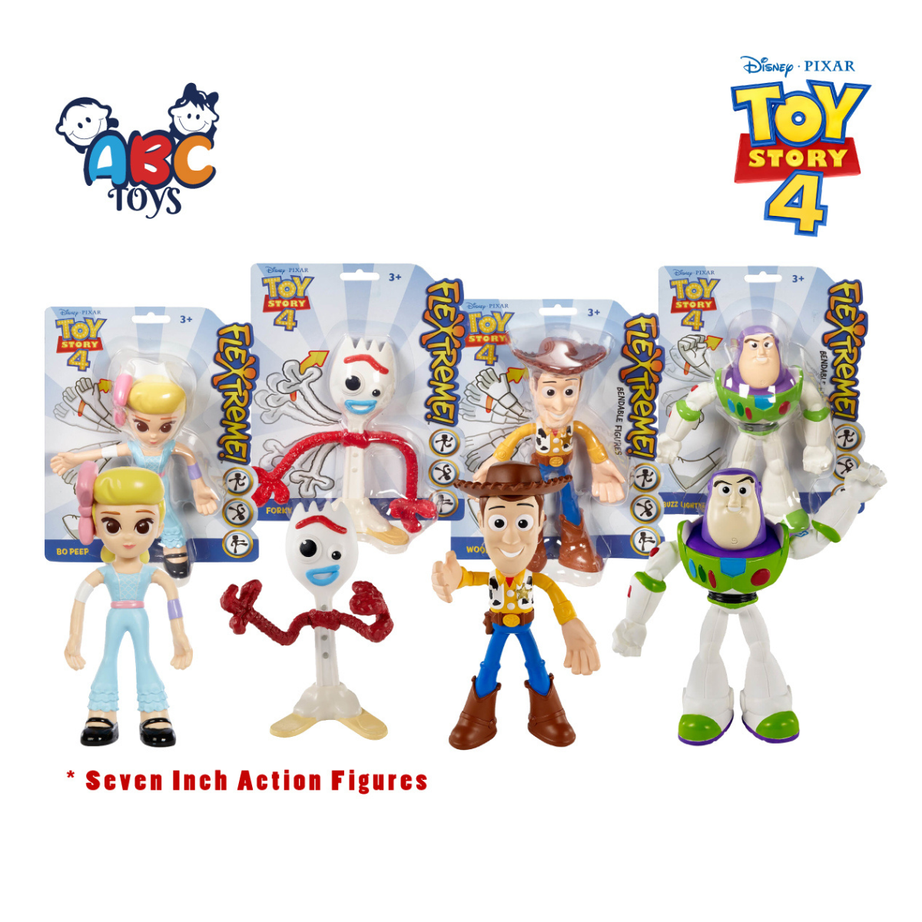 Mattel Roulette GGK83 Bendable 7 Inch Toy Story Action Figures Random One, Ages 3+ (Damaged Box)