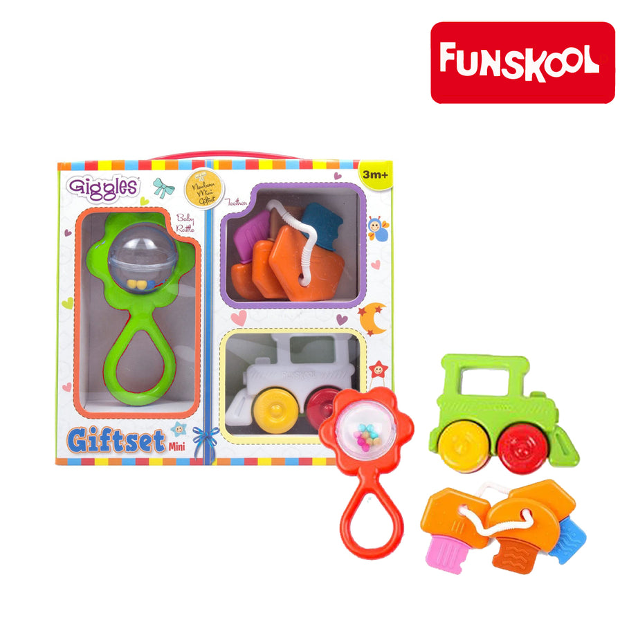 Funskool Giggles Gift Set Mini (COMBO-1), Ages 5m+