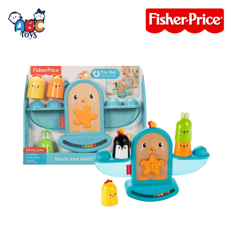 Fisher Price GJW26 Balance Stacker, Age 6m+ (Damage Box)