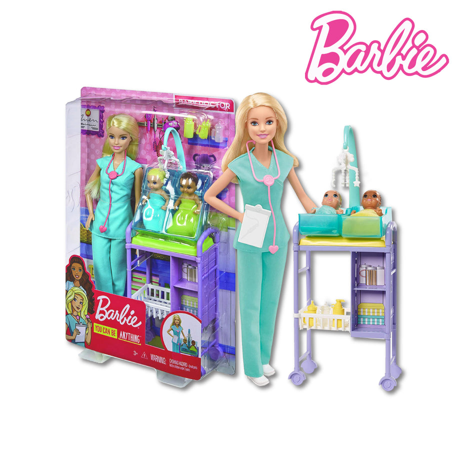 Barbie GKH23 Baby Doctor Playset (Damaged Box)