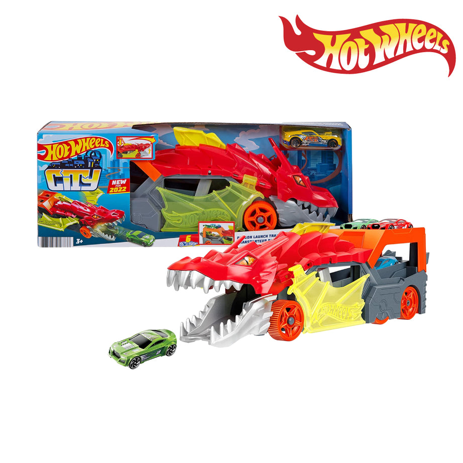 Hot Wheels GTK42 Dragon Launch Transporter (Damaged Box)