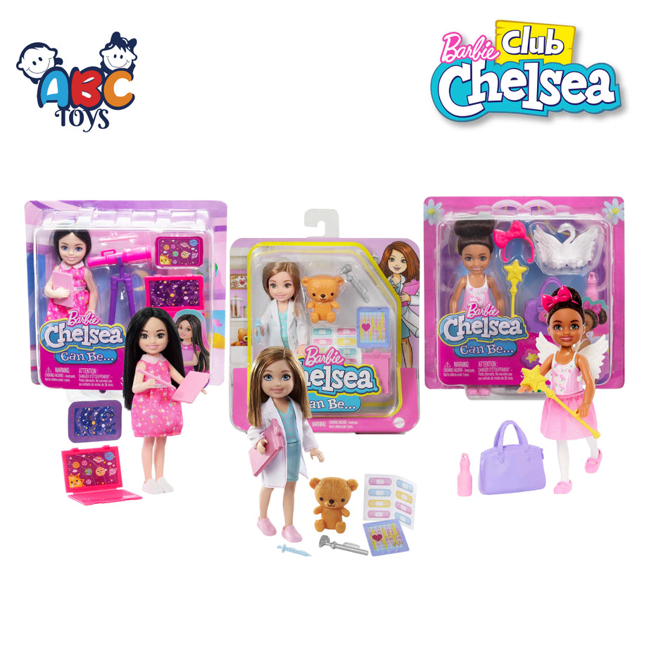 Barbie GTN86 Chelsea Career Doll with Accessories, Age 3+