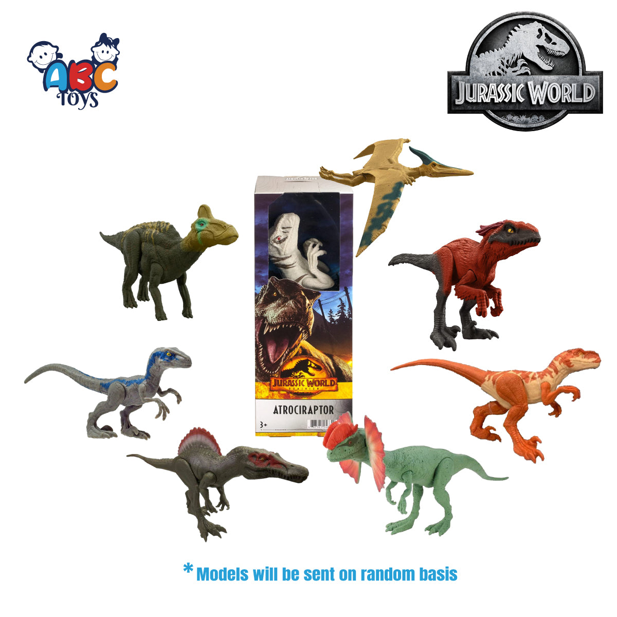 Jurassic World GWT54 Dominion Atrociraptor 12Inch Figure Asst (Random)