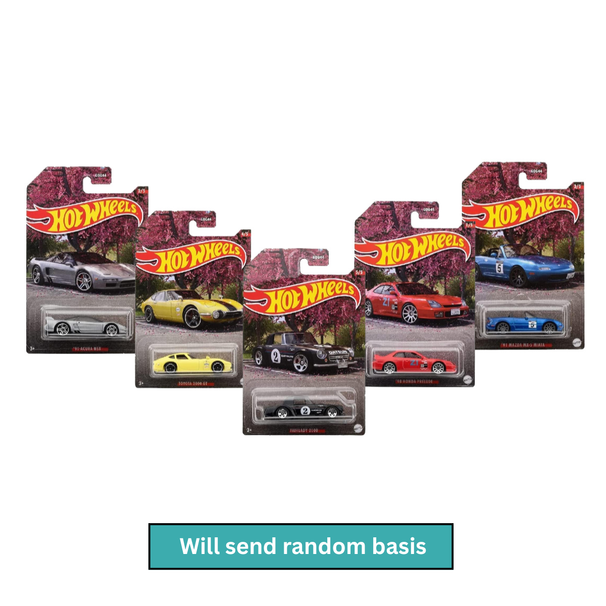 Hot Wheels GDG44 Themed Automotive Assortment (Damaged Box)