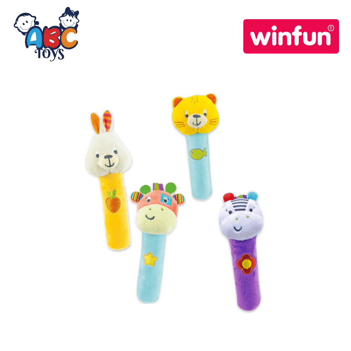 Winfun 003143 Grip N Play Rattle Stick 0M+