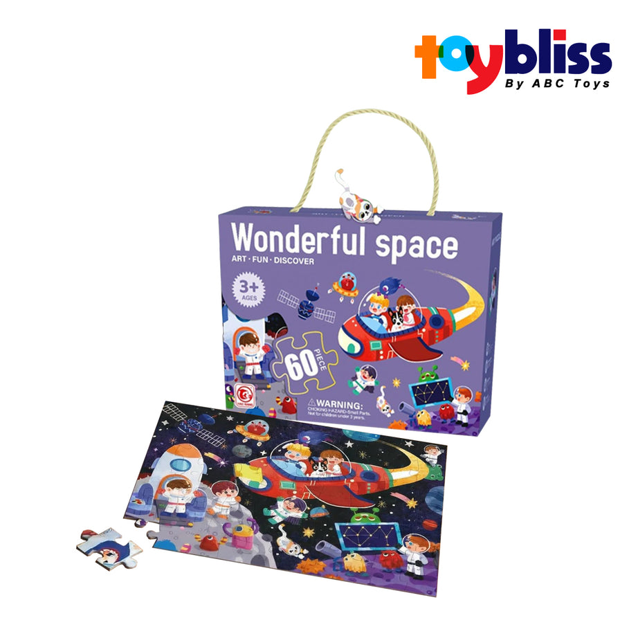 Toybliss HAO XIANG Wonderful space 60 Pcs Puzzle (88616), Ages 3+
