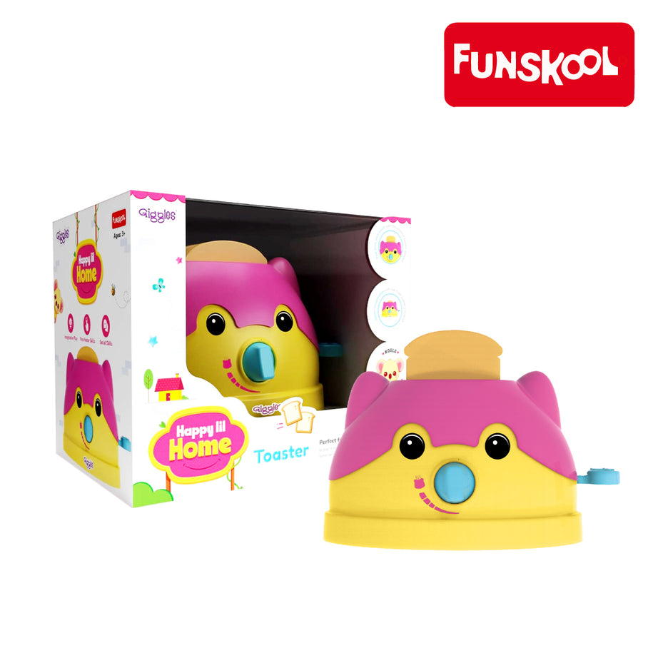 Funskool 9960100 Happy Lil Home – Toaster, Ages 3+