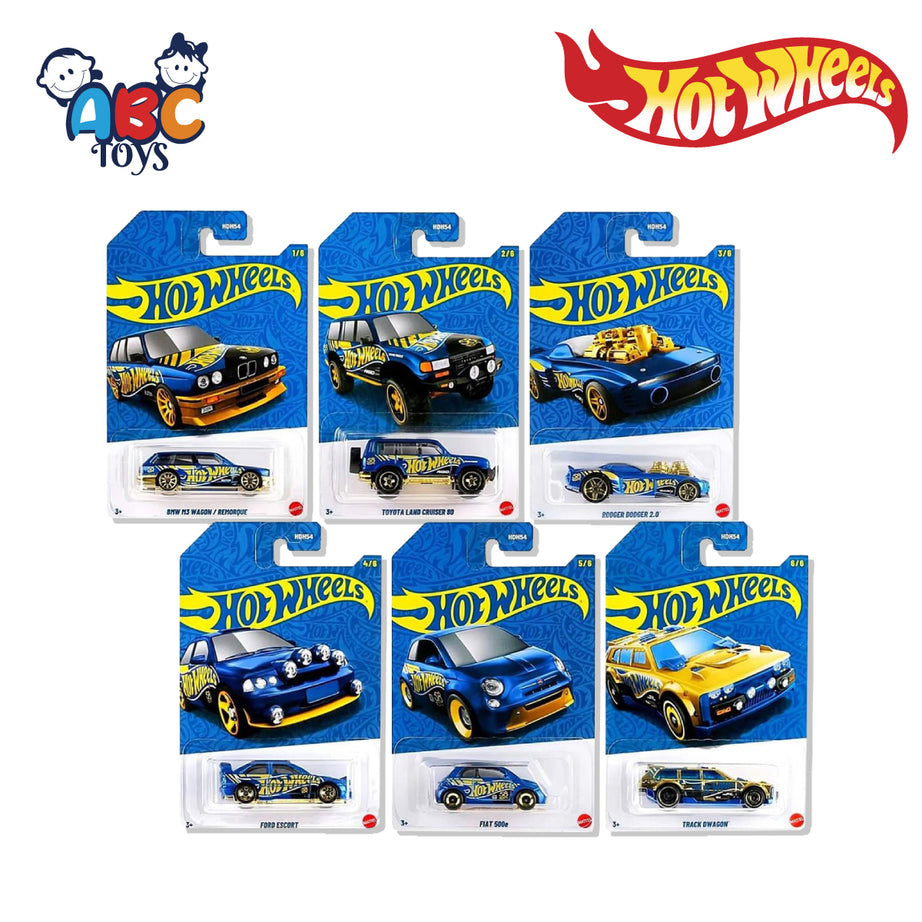 Hot Wheels HDH54 58th Anniversary Asst Random 1pcs, Ages 3+