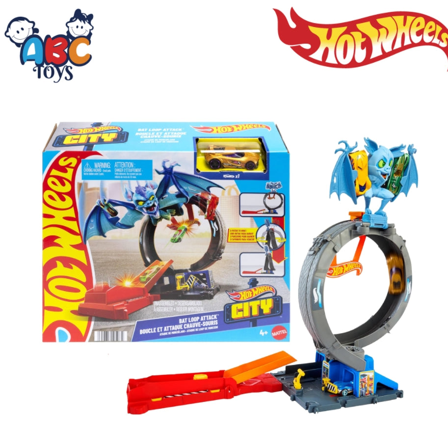 Hot Wheels HDR29 City Snake Spiral Attack, Ages 4+