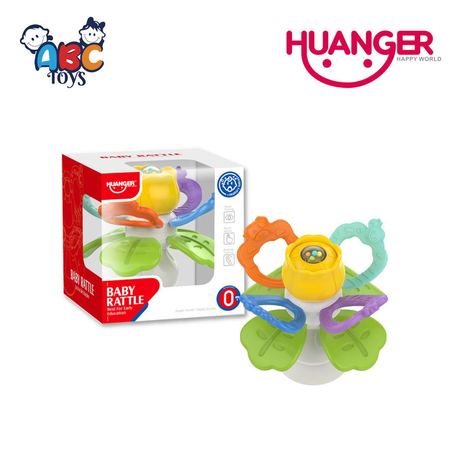Huanger HE0197 Baby Rattle Flower, Age 0+
