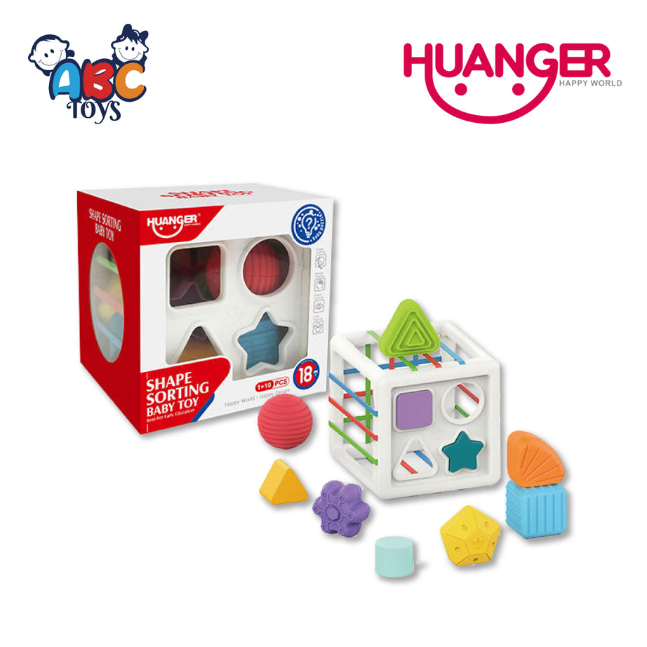 Huanger HE0211 Shape Sorting Baby Toys, Age 18m+