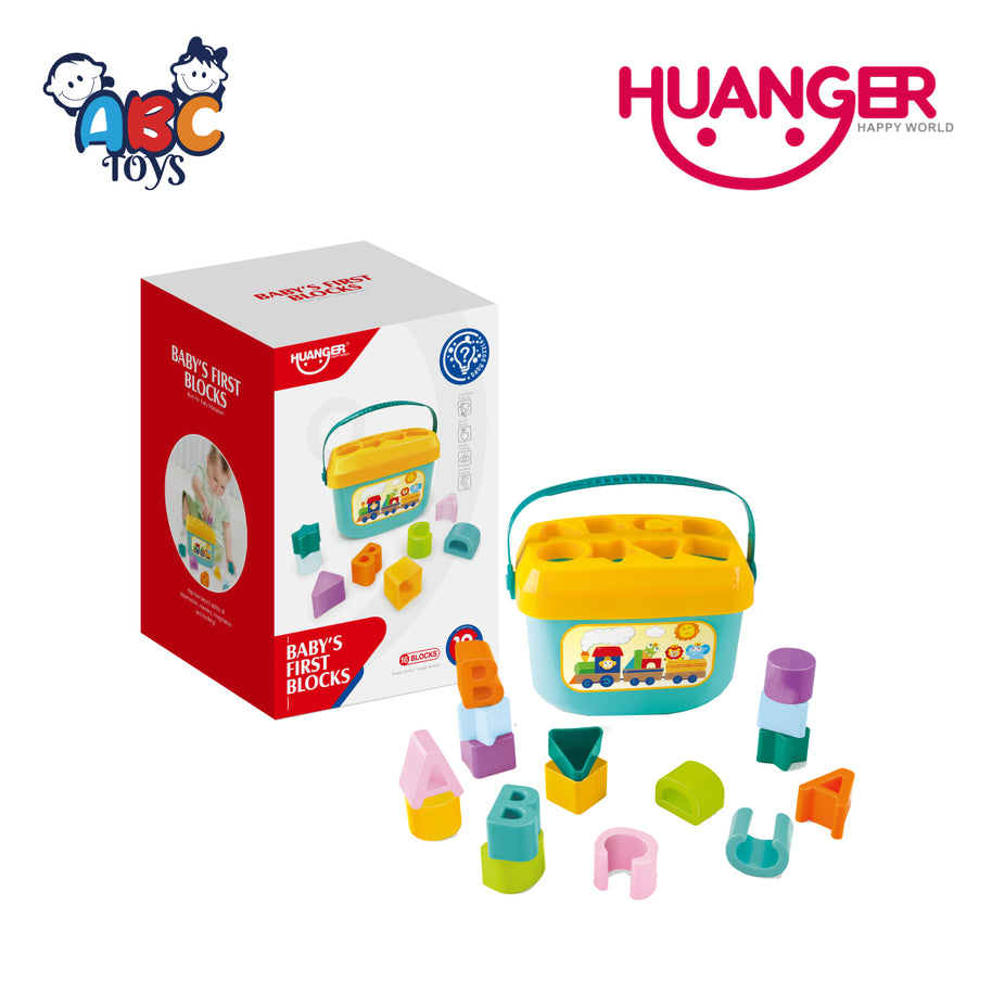 Huanger HE0218 First Blocks, Ages 18m+