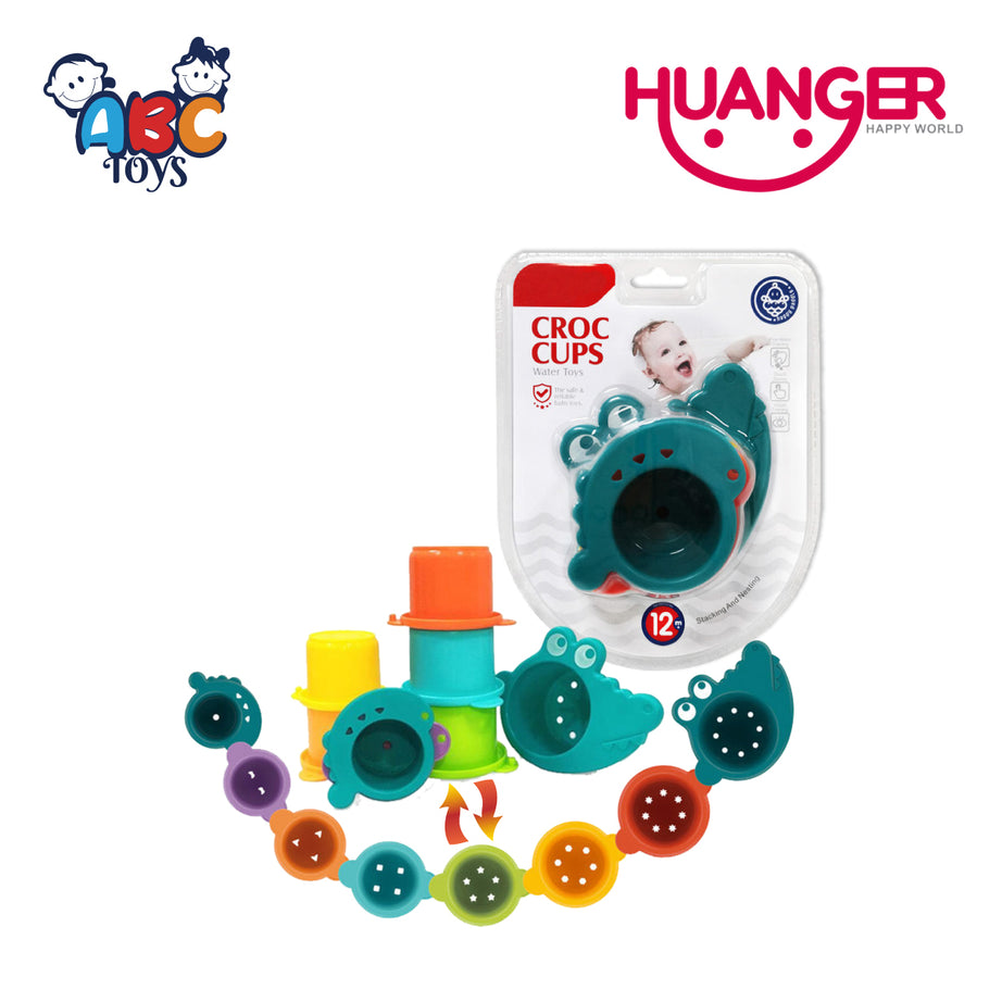 Huanger HE0226 Croc Cups, Age 1+