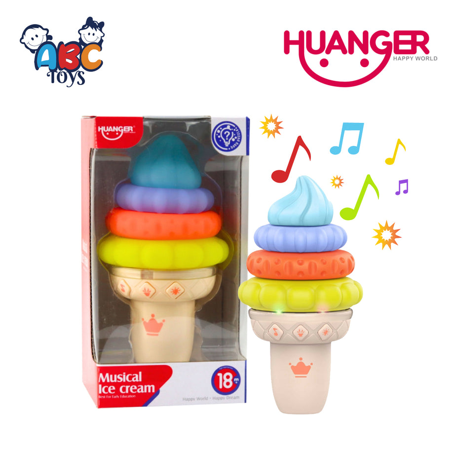 Huanger HE0565 Musical Ice Cream, Age 1+