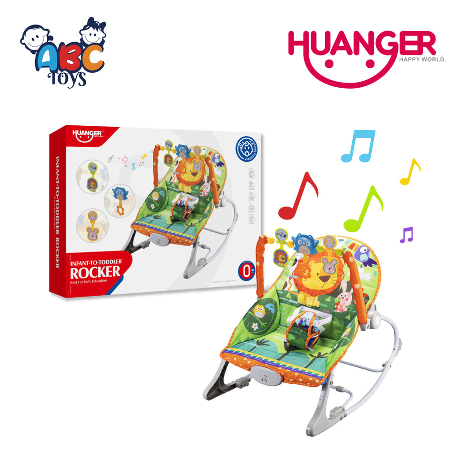 Huanger HE0653 Infant Tod Rocker, Age 0+
