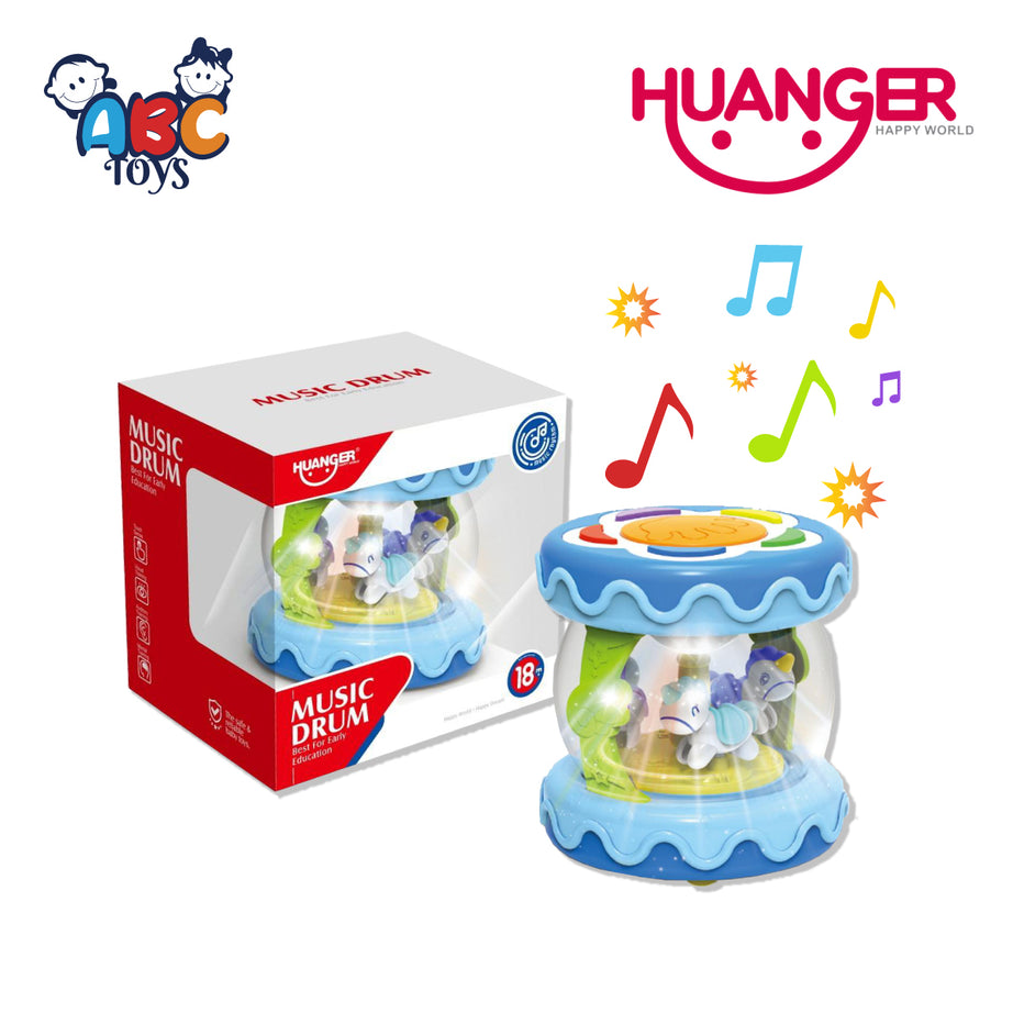 Huanger HE0701 Music Drum, Age 18m+