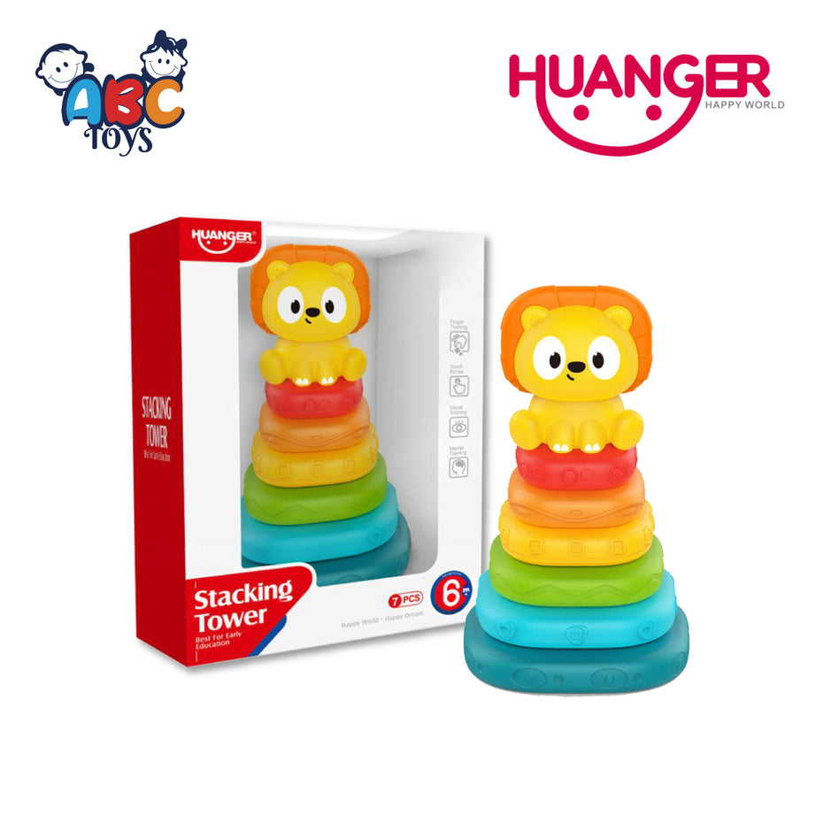 Huanger HE0922 Stacking Tower, Age 6m+