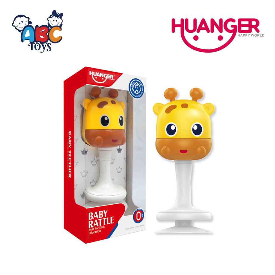 Huanger HE8044 Baby Rattle Giraffe, Age 0m+