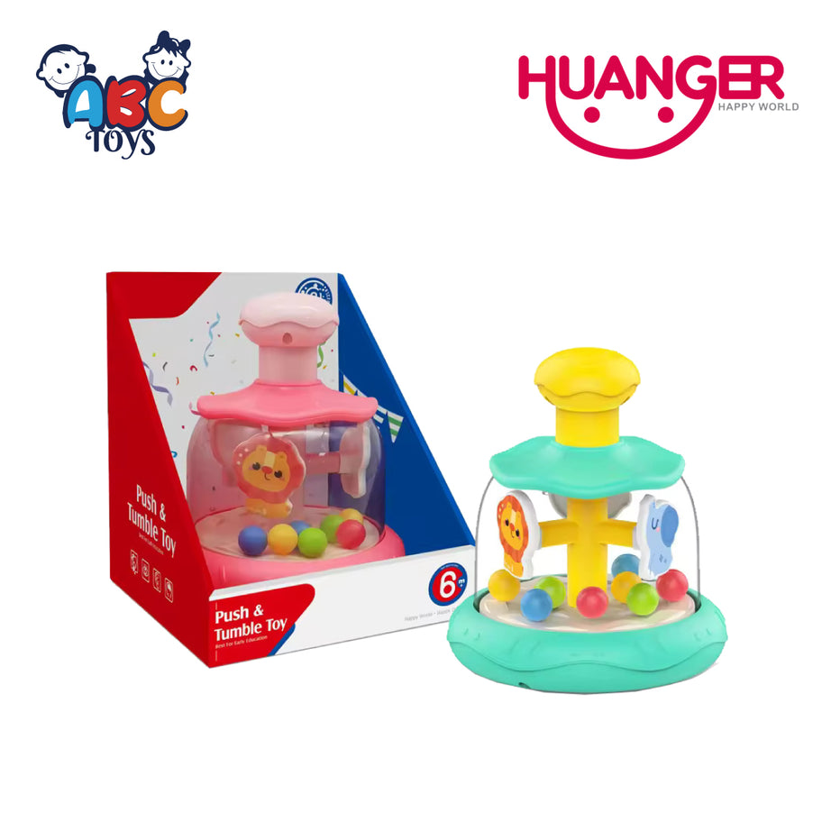 Huanger HE8091 Push & Tumble toy, Age 6M+