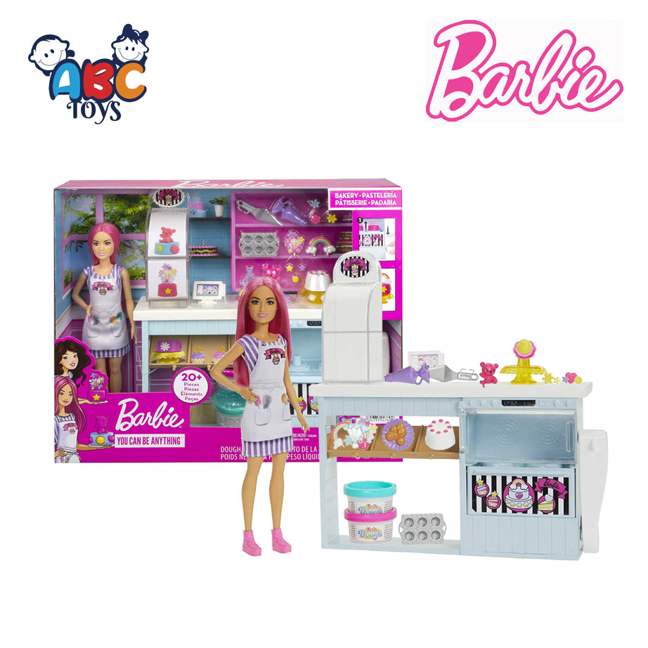 Barbie HGB73 Bakery Playset, Age 4+