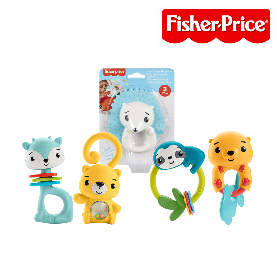 Fisher Price HJW11 Animal Rattle Assortment