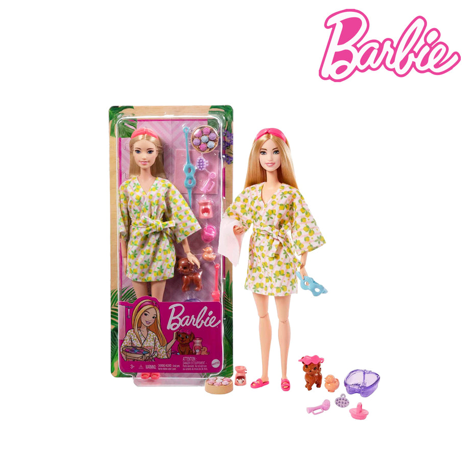 Barbie HKT90 Spa Day Doll & Puppy: Pamper Yourself & Your Pup!