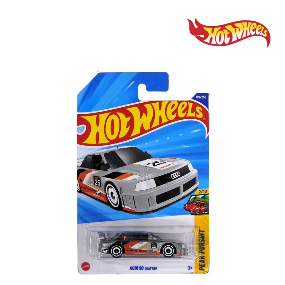 HOT WHEELS JBB20 1/64 Audi '90 Quattro Long Card, Ages 3+